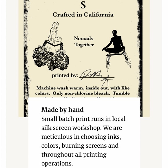 Yoga Tee shirt Astrological M - Picture 5 of 11